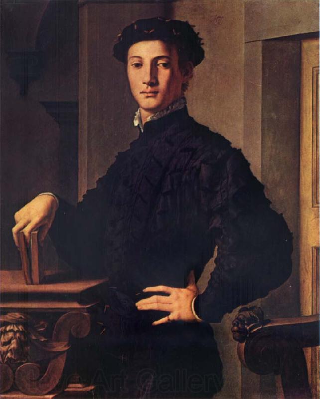 BRONZINO, Agnolo Portrait of a young man